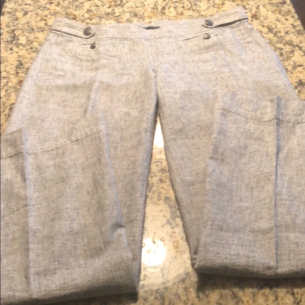 Pants with side zip